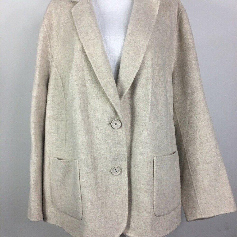 Talbots Women’Plus Size 24 Soft Blazer Doble Faced